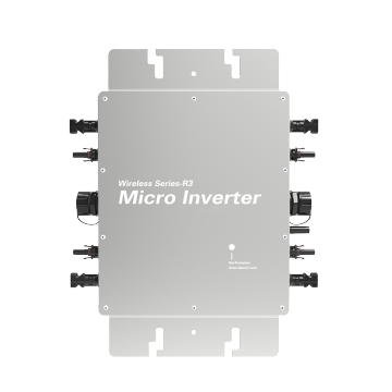 Inversor micro wvc-1400w com controlador de carga MPPT